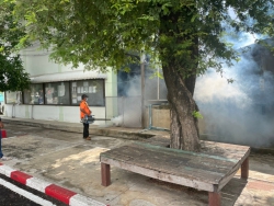 20220524223049.jpg - โรงเรียนประทายขอขอบคุณเทศบาลประทายที่ให้ความอนุเคราะห์รถฉีดน้ำทำความสะอาดโรงอาหาร  | https://prathai.ac.th