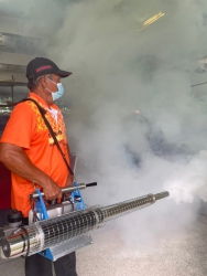 20220524223050(1).jpg - โรงเรียนประทายขอขอบคุณเทศบาลประทายที่ให้ความอนุเคราะห์รถฉีดน้ำทำความสะอาดโรงอาหาร  | https://prathai.ac.th