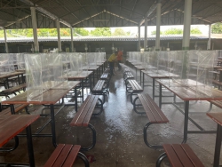 20220524223050.jpg - โรงเรียนประทายขอขอบคุณเทศบาลประทายที่ให้ความอนุเคราะห์รถฉีดน้ำทำความสะอาดโรงอาหาร  | https://prathai.ac.th